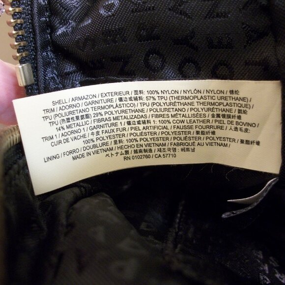 Kate Spade Star Bright black Owl Tomi Nylon Backpack main image 16